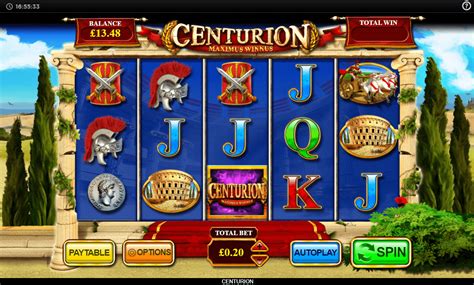 centurion slot game